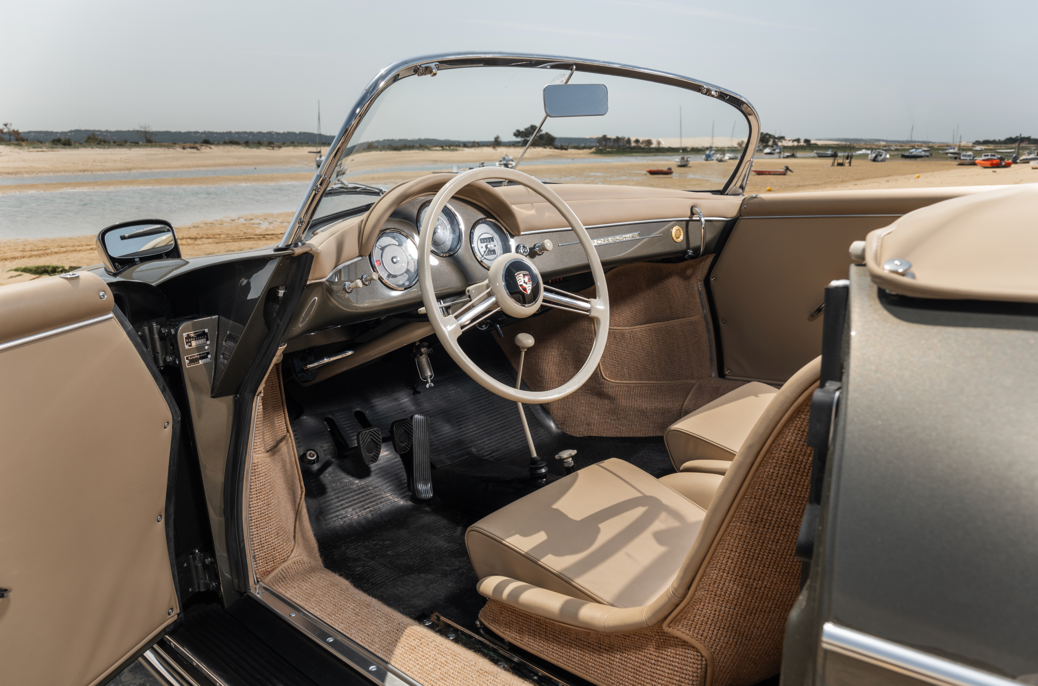 356 At1 GT 1957 Red Coupe Strille Seat